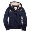 【送料無料】アメリカンイーグルメンズ Eagle Heavy Full-Zip Hoodie (Basic Navy)