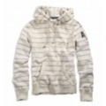 【送料無料】アメリカンイーグルメンズ Eagle Striped Hoodie (Mountain Beige)