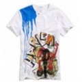 アメリカンイーグルメンズ AE GRAFFITI HARLEM T (White)