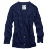 アメリカンイーグルレディース AE SPRING CARDIGAN (Classic Navy)