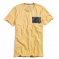 アメリカンイーグルメンズ Eagle Crest T (Yellow Straw)