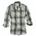 アメリカンイーグル EAGLE PLAID SHIRT (Green)