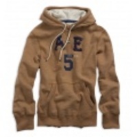 アメリカンイーグルメンズ Eagle Applique Hoodie (Burlap)