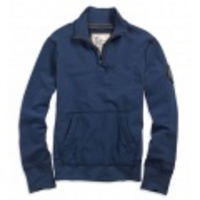 アメリカンイーグルメンズ　 Eagle Half-Zip Mock Neck Fleece (Dockside Blue)