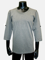 【キャサリンハムネット】クラウドネックジャージ5分袖:キャサリンハムネット[KATHARINE HAMNETT]