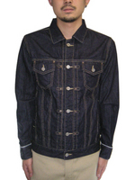 ShapeL/ Letter denim jkt【INDIGO】:リフレクトトヨハシ[REFLECT TOYOHASHI]