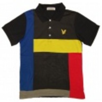 LYLE&SCOTT ポロシャツ-アートデザイン(Bloc) LSA-10S-PL07