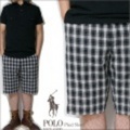 【Ralph Lauren】 Plaid Check Short / ポロ ラルフローレン チェック柄 ショーツ ブラック X ホワイト