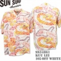 Sun Surf（サンサーフ）アロハシャツ SS34861【KUU LEI】Off White