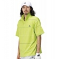 【送料無料】ポロシャツ半袖（ライムグリーン）〔6441〕