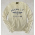 POLO RUGBY(ポロラグビー) CADET FLEECE CREWNECK【Thermal Cream】