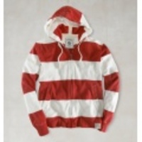 POLO RUGBY(ポロラグビー) SURFER FULL-ZIP HOODED RUGBY【RED】