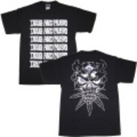 SMOKIN’ SKULL S/S Tee/BLACK Ｔシャツ【DxAxM/ ダム】