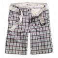 アメリカンイーグルメンズ AE BELTED PLAID SHORTS (Worn Rope)