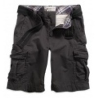 アメリカンイーグルメンズ AE RIPSTOP CARGO SHORTS (Black Ash)