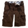 アメリカンイーグルメンズ AE RIPSTOP CARGO SHORTS (Parka Brown)