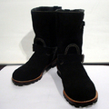 Engineer boots black suede:イエロールビー[YELLOWRUBY]