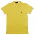 LYLE&SCOTT VINTAGE-ラインポロシャツ(Yellow) KH746V22