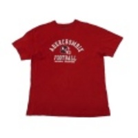 L★古着Tシャツ アバクロ アメフト エンジ