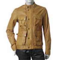 Belstaff[ベルスタッフ]　レザーブルゾン　BRAD VENT JACKET[バーントイエロー]713136 newrep 3044