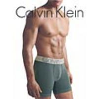 Calvin Klein[カルバン・クライン]　ストレッチナイロン ボクサーパンツ[オールドグリーン]