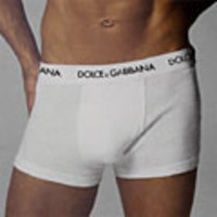 DOLCE＆GABBANA UNDER WEAR[ドルチェ & ガッバーナ アンダーウェア] リブコットン ボクサーパンツ[ピュアホワイト]n61153 o0004 w0800