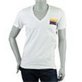 DSQUARED2[ディースクエアード]　ＶネックＴシャツ[ピュアホワイト]gc600 20694 010