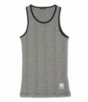 テレコボーダータンクトップ:ジュンメン[JUNMEN]