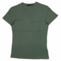 Kai-aakmann(カイアークマン) VネックTシャツ (Light Khaki) K107-160