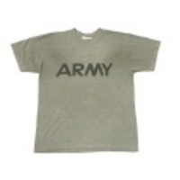 M★古着Tシャツ 90年代 ARMY リフレクター グレー霜降