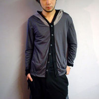 【60%OFF】フードシャーリングカーデ:イエロールビー[YELLOWRUBY]