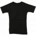 SABLE CLUTCH (セーブル クラッチ) SKULL EMBROIDERY PINCH SOFT FRAISE RAGLAN T-SHIRTS(Black) SC01-050