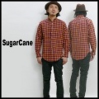 SUGAR CANE【シュガーケーン】チェックボタンダウンシャツ【送料無料】