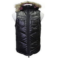 ファーフードリバーシブルダウン:メンズビギ[MEN'S BIGI]