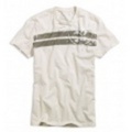 アメリカンイーグルメンズ AE Stripes T (Vintage White)