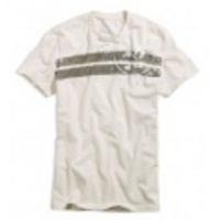 アメリカンイーグルメンズ AE Stripes T (Vintage White)