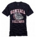 アメリカンイーグルメンズ Adidas Gonzaga Bulldogs T (Black)