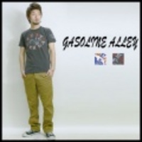 GASOLINE ALLEY by TOYS MACCOY【ガソリンアレイbyトイズマッコイ】イージーライダープリント半袖Tシャツ「WYATT AS CARTAUN AMERICA」