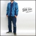 SUN SURF【サンサーフ】ハワイアンネル長袖シャツ【送料・代引き手数料無料】