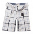 アメリカンイーグルメンズ AE Belted Plaid Shorts (Worn Rope)