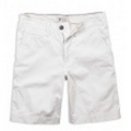 アメリカンイーグルメンズ AE Classic Flat Front Shorts (White Feather)