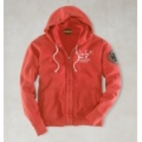 POLO RUGBY(ポロラグビー) FLEECE FULL-ZIP RLFC HOODIE【RED】