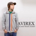 AVIREX【アビレックス】カレッジトラックジャケット【M】【L】【送料無料】