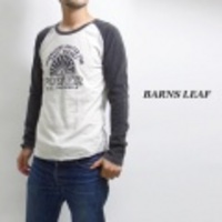 BARNS【バーンズ】REAFシリーズリサイクルコットン長袖Tシャツ「MUSE」