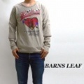 BARNS【バーンズ】REAFシリーズレイヤースタイル長袖Tシャツ「SOUTHBAY LOSANGELES」