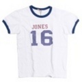 BARNS【バーンズ】オールドコットン天竺リンガーＴシャツ「JONES」