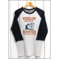 BARNS【バーンズ】ガーゼ天竺七分袖リバーシブルＴシャツ「NEDERLAND」【送料無料】