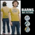 BARNS【バーンズ】リサイクル天竺Tシャツ”GOOD NEWS”