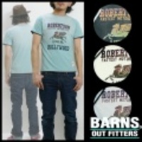 BARNS【バーンズ】リサイクル天竺Tシャツ”ROBERTSON”