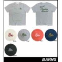 BARNS【バーンズ】ヴィンテージ・4本針縫いクルーネックＴシャツチェーン刺繍タイプ（ユニオンスペシャル・フラットシーマー）